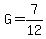 G=7%2F12