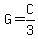 G=C%2F3
