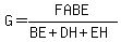 G=FABE%2F%28BE%2BDH%2BEH%29