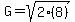 G=sqrt%282%288%29%29