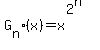 G%5Bn%5D%28x%29=x%5E%282%5En%29
