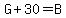 G+%2B+30+=+B