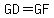 GD+=+GF