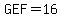 GEF+=+16