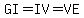 GI=IV=VE