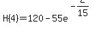 H%284%29+=+120-55e%5E%28-2%2F15%29