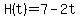 H%28t%29=7-2t