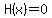 H%28x%29=0