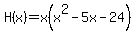 H%28x%29=x%28x%5E2-5x-24%29