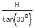 H%2Ftan%2833%5Eo%29