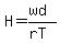 H=%28wd%29%2F%28rT%29