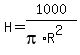 H=1000%2F%28pi%2AR%5E2%29