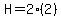 H=2%282%29