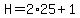 H=2%2A25%2B1