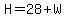 H=28%2BW