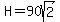 H=90sqrt%282%29
