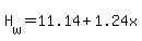 H%5Bw%5D+=+11.14+%2B+1.24x