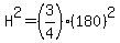 H%5E2=%283%2F4%29%28180%29%5E2