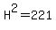 H%5E2=221
