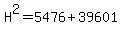 H%5E2=5476%2B39601