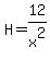 H+=+12%2Fx%5E2