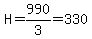 H+=+990%2F3+=+330
