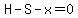 H-S-x=0