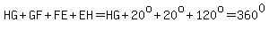 HG%2BGF%2BFE%2BEH=HG%2B20%5Eo%2B20%5Eo%2B120%5Eo=360%5E0