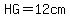 HG=12cm