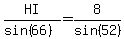HI%2F%28sin%2866%29%29=8%2Fsin%2852%29