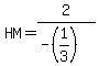 HM=2%2F%28-%281%2F3%29%29