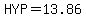 HYP=13.86