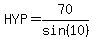 HYP=70%2Fsin%2810%29