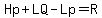 Hp%2BLQ-Lp=R