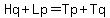 Hq%2BLp=Tp%2BTq