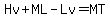 Hv%2BML-Lv=MT