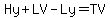 Hy%2BLV-Ly=TV