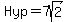 Hyp+=+7sqrt%282%29