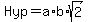 Hyp+=+a%2Ab%2Asqrt%282%29