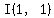 I%281%2C1%29