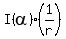 I%28alpha%29%281%2Fr%29