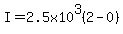 I=2.5x10%5E3%282-0%29
