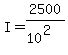 I=2500%2F%2810%5E2%29