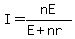 I=nE%2F%28E%2Bnr%29
