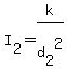 I%5B2%5D+=+k%2Fd%5B2%5D%5E2