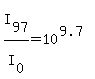 I%5B97%5D%2FI%5B0%5D=10%5E%289.7%29