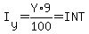 I%5By%5D=Y%2A9%2F100=INT