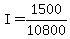 I+=+1500%2F10800