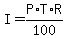 I+=+P%2AT%2AR%2F100