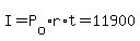 I+=+P%5Bo%5D%2Ar%2At+=+11900